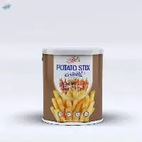 Sliced Potato Chips Barbecue Flavor 45g Can
