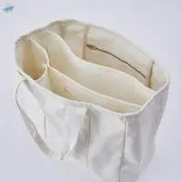 Cotton Compartment Tote Bag