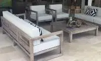 5 Pc Cedar Living Room Set