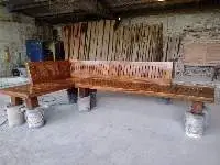 Wooden Sofa