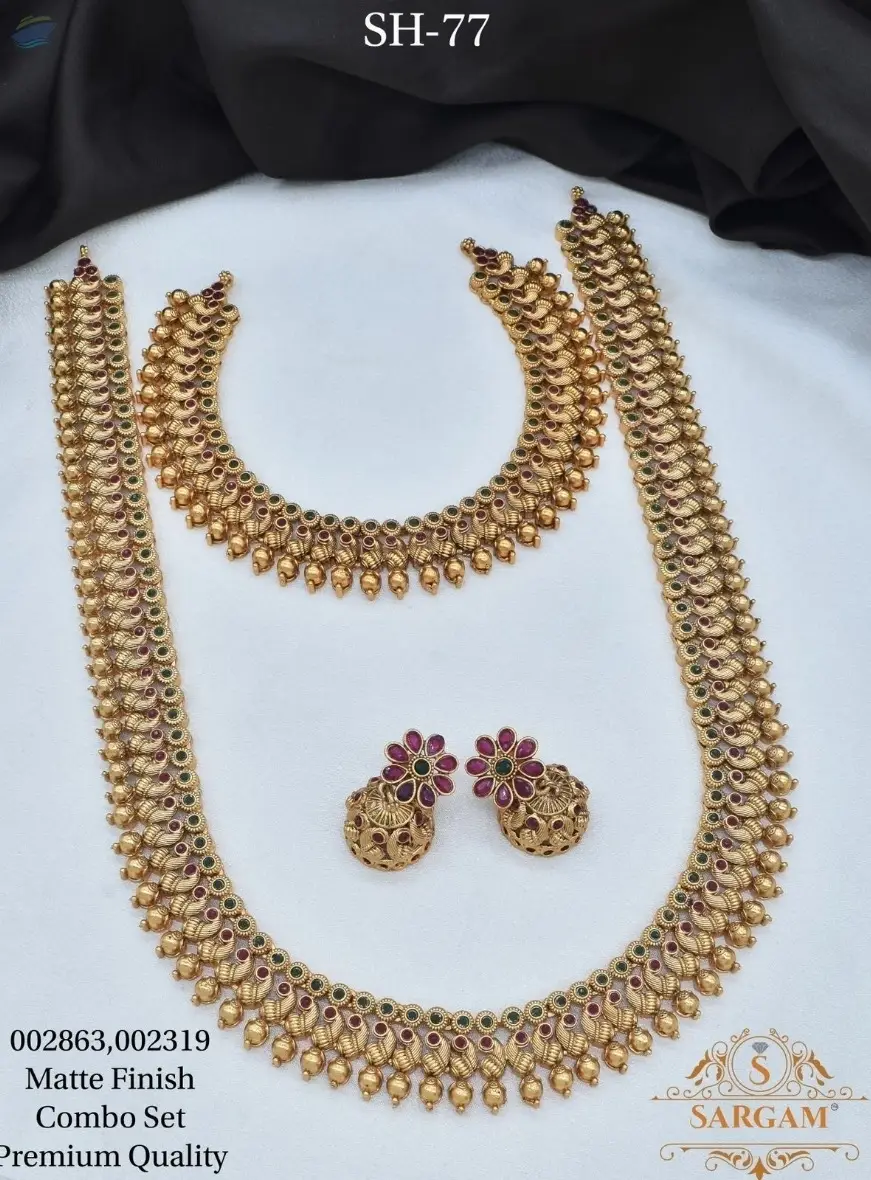Necklace Combo Set With Earring