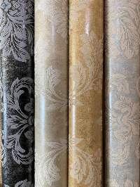 Wallpaper Silver Foil Wallpaper Wall Coverings