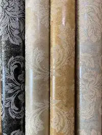 Wallpaper Silver Foil Wallpaper Wall Coverings