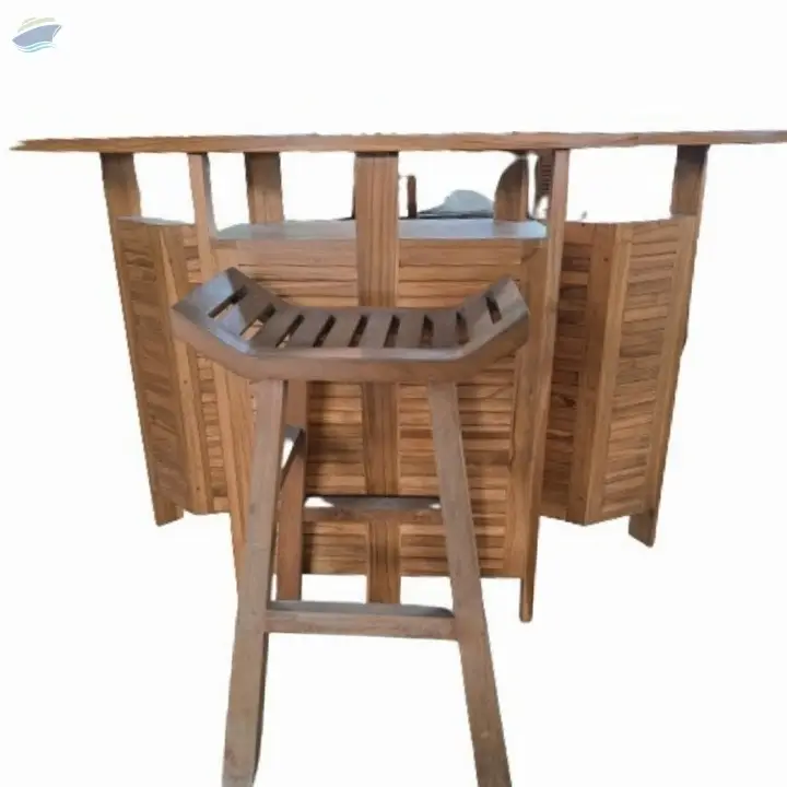 Teak Wood Bar Table
