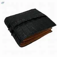 Caiman Leather Bifold Wallet