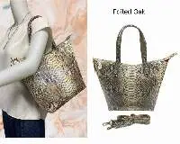 Diamond Python 2-Way Tote Bag for Women