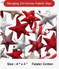 Hanging Christmas Fabric Star