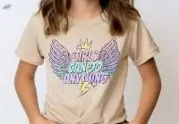 Girls Crew Neck Tshirt