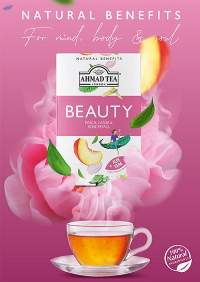 Peach, Carob & Rose Petals Tea