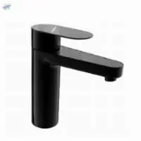 Opel Black Deck Mount Basin Mixer