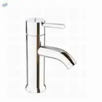 FLT Chrome Deck Mount Basin Mixer