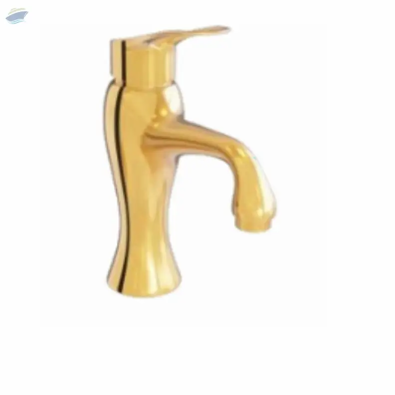 Mughal Gold Deck Mount Basin Mixer