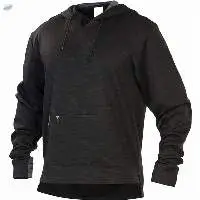 Black Fleece Hoodie For Men And Women