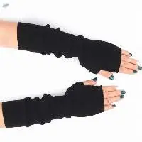 Arm Warmer Women Winter Fingerless Gloves