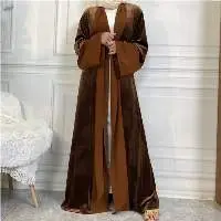 Women Velvet Winter Robe