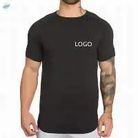 Cotton Fitness Blank T Shirt Short Sleeve