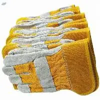 Leather Welding Safety Work Gloves