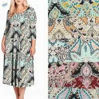 New Opaque Chiffon Women's Dress