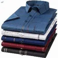 Men's Short Sleeve Summer Formal Shirt
