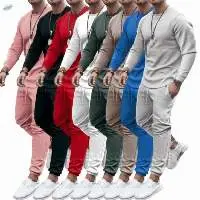 Men Two Piece Jogging Jogger Track Suit Set
