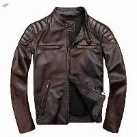 Real Lambskin Leather Jackets for Men