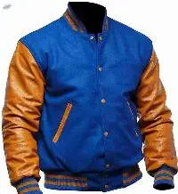 Letterman Red Leather Jackets for Men