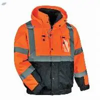 Construction Reflective Safety Winter Jacket