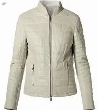 Women New Design Soft Down Leather Jacket