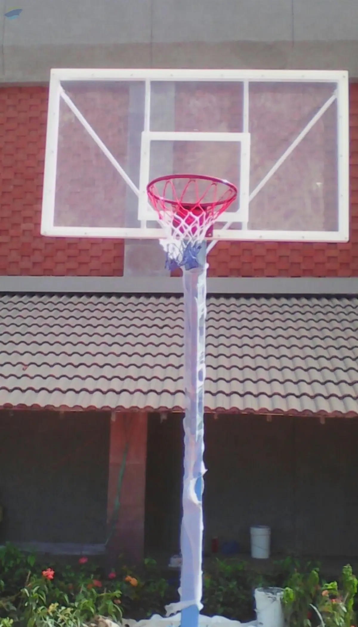Fixed Basketball Post