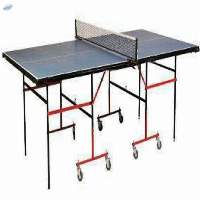 Table Tennis Table Practice with Wheels