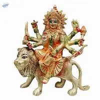 Durga Brass Statue