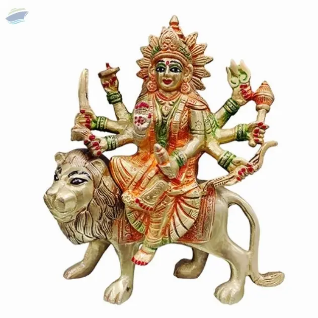 Durga Brass Statue