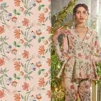 100% Polyester ( Satin Faille) ( Digital Print)