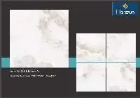Bianco Ocean PGVT Glossy Porcelain Tiles
