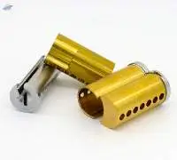 CNC Copper Lock Parts Custom Lock Cylinder