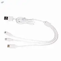 3 In 1 USB Charge Cable (V8, i5 & type 'C')