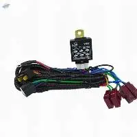 Head lamp wiring kit 4 fuses - 12V