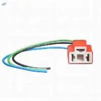 Bulb Holder With Fin Cable - Ceramic