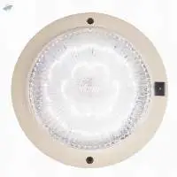 LED Roof Light - Round - With Switch