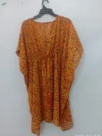 Polyester kaftan With Elastics Dori