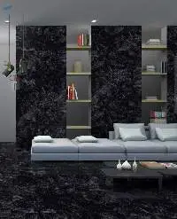 Rock Black 60x120cm Porcelain Tiles