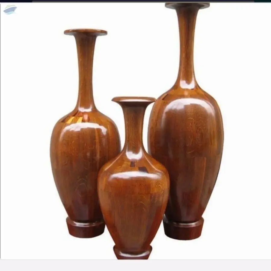 Wooden Vase