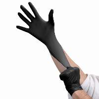 Black Waterproof Vinyl PVC Gloves