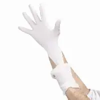 9" White Disposable Nitrile Gloves - Food Grade