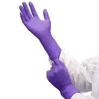 9" CE Water Proof Latex-Free Purple Nitrile  