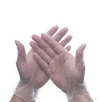 CE EN455 Non-Sterile 9" Vinyl Exam Gloves