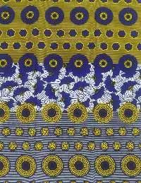 African Wax Printed Fabric Kitenge