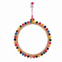 Hanging Mirror with Colorful