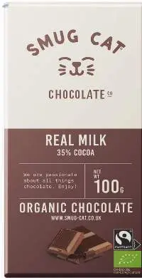 Smug Cat Real Milk Chocolate