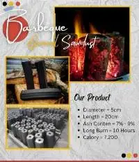 Sawdust Charcoal
